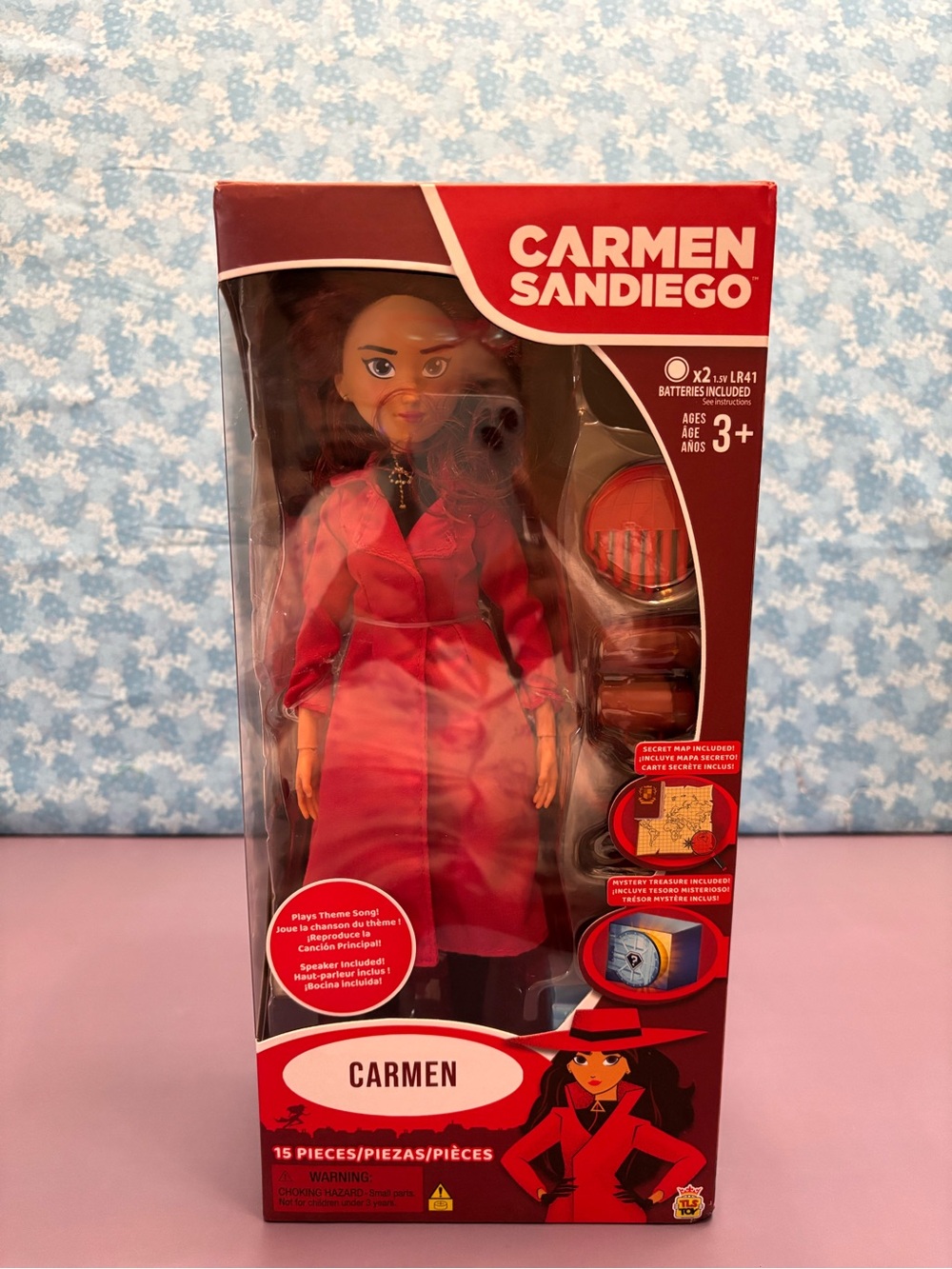 Red Coat Doll with Interactive Accessories